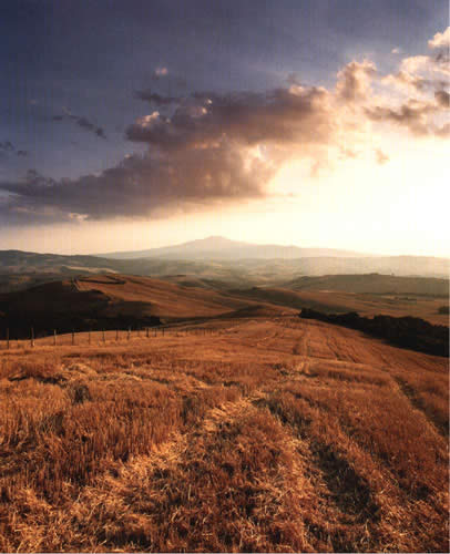 La montagna vista dalla Maremma